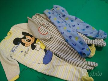 Pagliaccetti bimbo e bimba