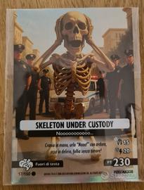 Skeleton Under Custody 