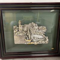 Quadro a rilievo in argento