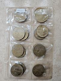 Monete Grecia 100 e 50 Dracme 1988 - 1998