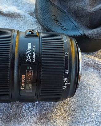 Canon EF24-70mm f/2.8LII USM-Serie L-Ottime cond.