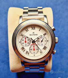 Orologio Cronografo Blumar bracciale e cassa Inox