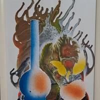 Quadro Vintage artistico L. moreno 