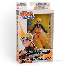 Figure NARUTO UZUMAKI Bandai Anime Heroes NUOVO