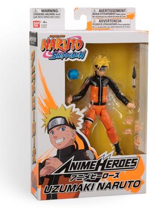 Figure NARUTO UZUMAKI Bandai Anime Heroes NUOVO