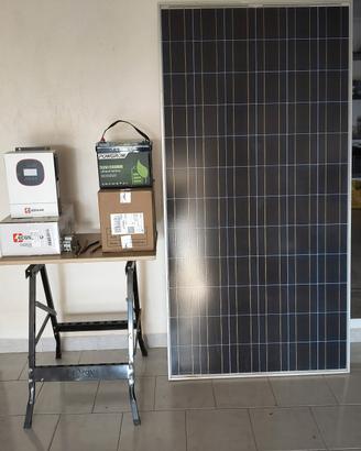 Kit Fotovoltaico+ accumolo 1 kw
