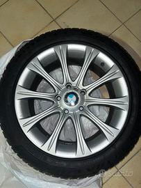 Cerchi bmw 17 per f30/31 con gomme invernali