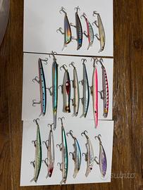 Artificiali spinning e Shore Jigging