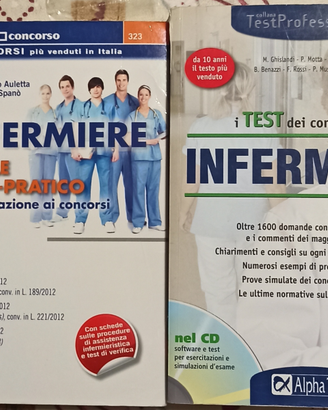 Manuali per concorso infermieri