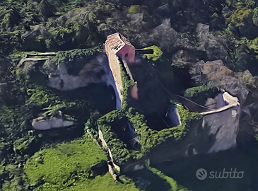 Antico casolare con mulino