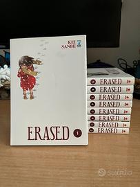 Erased manga ITA volumi 1-9 (serie completa)