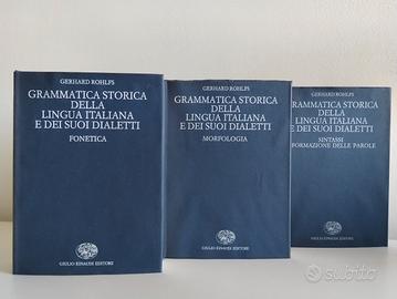 Grammatica storica della lingua italiana 
