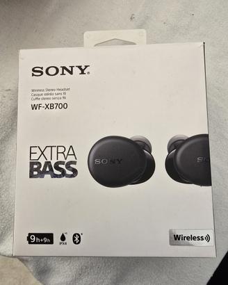 Cuffie sony WF-XB700