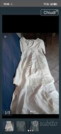 vestito da sposa sartoriale invernale
