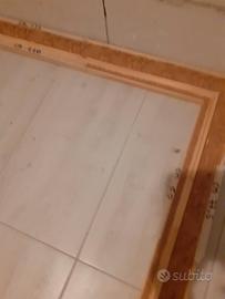cornice legno
