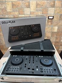 PIONEER DJ DDJ-FLX4 + CASE MAGMA