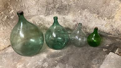 Damigiane d’arredo varie misure e colorazioni