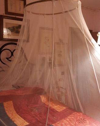 Zanzariera x letto a baldacchino