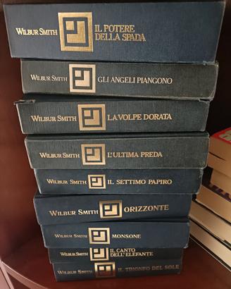 lotto libri di Wilbur Smith 