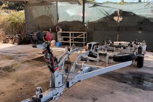 Rimorchio carrello ellebi 1000kg revisionato
