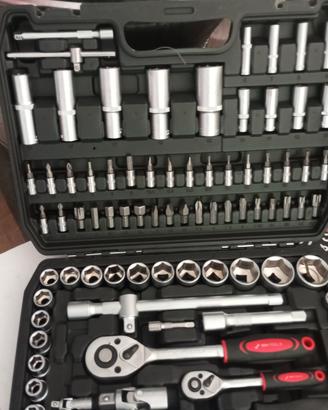 set chiavi a bussola valigetta 108 pz