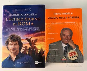 2 libri di Piero e Alberto Angela