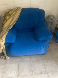 Poltroncina in tessuto