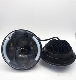 coppia fari led 7 pollici 4x4 fuoristrada 