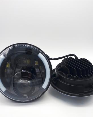 coppia fari led 7 pollici 4x4 fuoristrada 