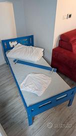 Lettino IKEA KRITTER Blu – Completo