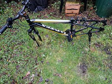 Telaio alluminio + cambio mtb