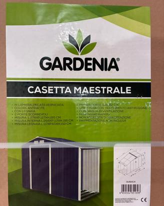 Casetta giardino in acciaio