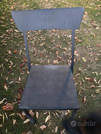 80 sedie vermobil nere in ferro