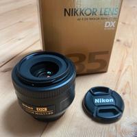 Nikon AF-S  DX  Nikkor 35mm f/1.8 G