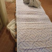 brandina pieghevole e specchio vintage