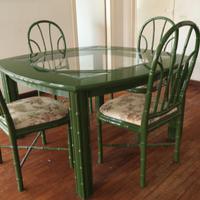 Tavolo Giorgetti verde Serie Gazebo