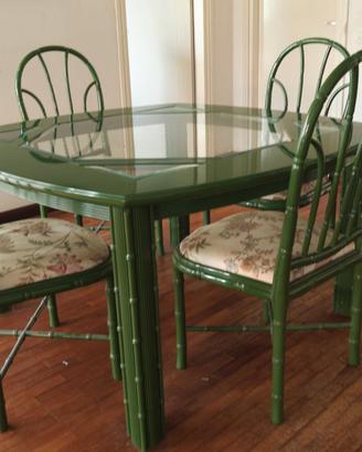 Tavolo Giorgetti verde Serie Gazebo