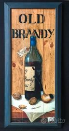 Stampa artistica su tavoletta -pannello Old Brandy