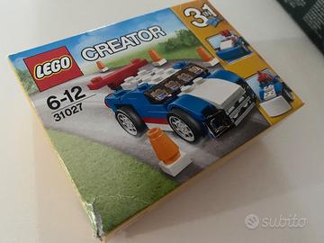 Lego creator 31027 auto da corsa blu