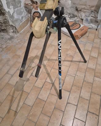 treppiedi per riparazioni bici
