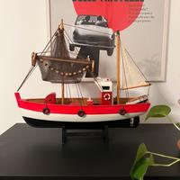 Modello Peschereccio in legno