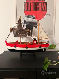 Modello Peschereccio in legno
