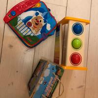 Set Giochi legno, musicali, palline
