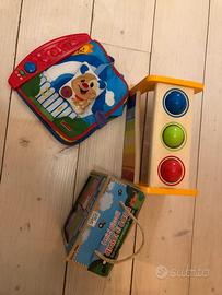 Set Giochi legno, musicali, palline