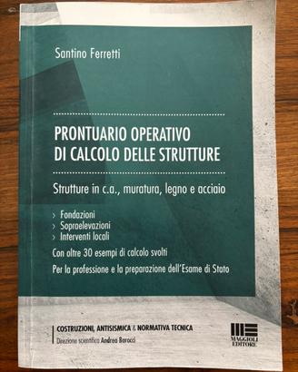 Prontuario operativo di calcolo delle strutture
