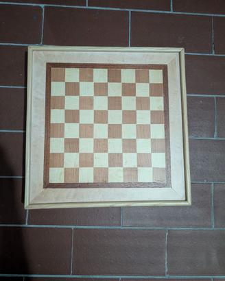 Scacchiera legno