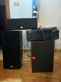Impianto audio JBL+ amplificatore AIWA