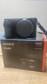 Sony Alpha 6400 mirrorless come nuova