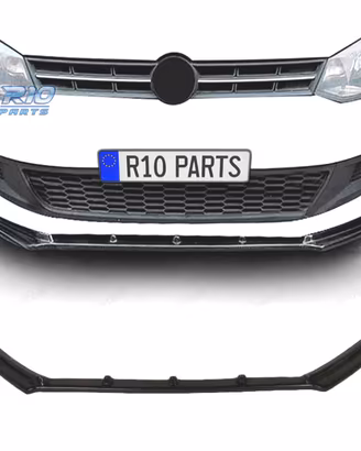 SPOILER ANTERIORE VOLKSWAGEN VW POLO 11-14 LOOK R