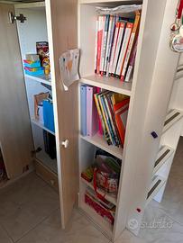 Letto soppalco ikea Smastad